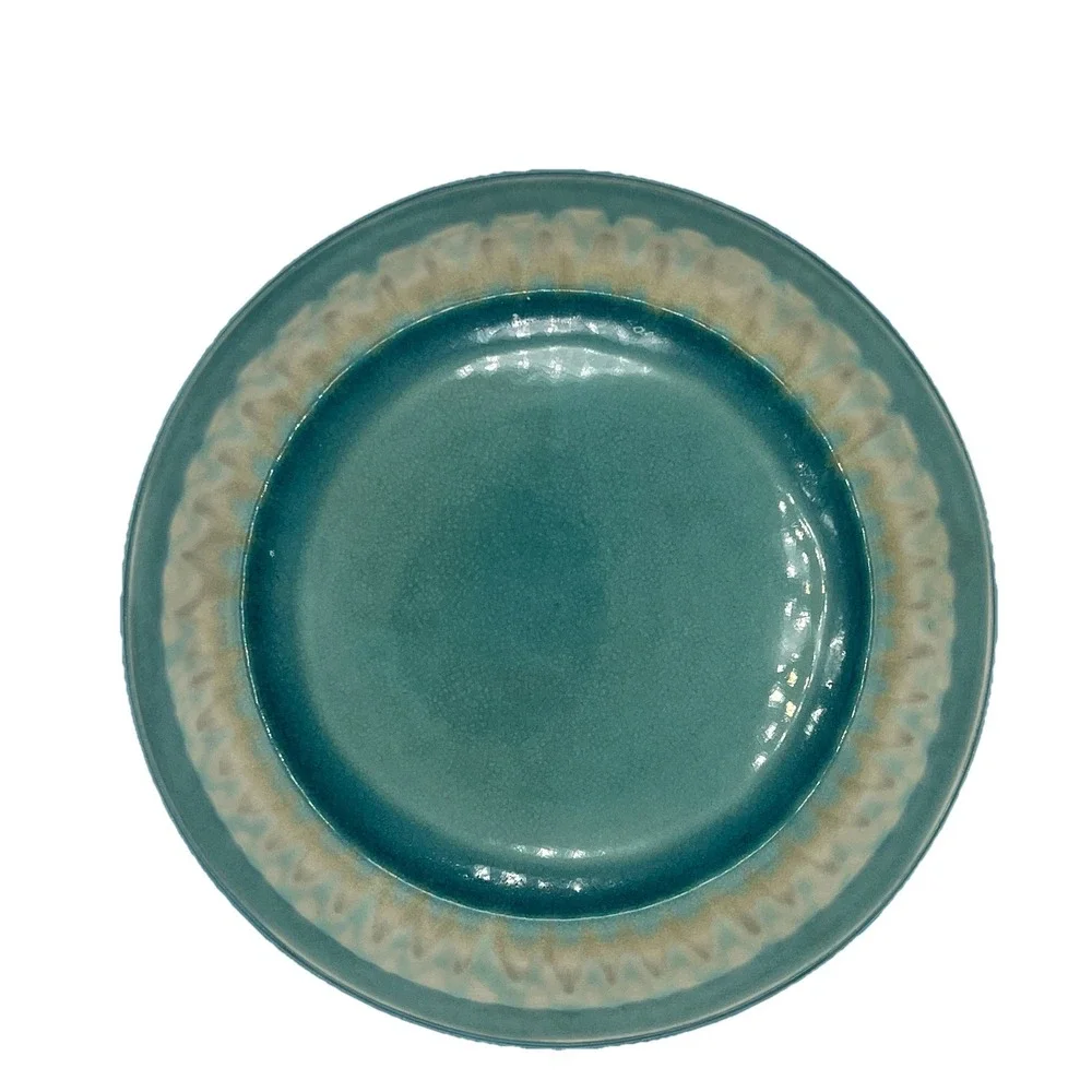 BAUM Shibori Aqua Turquoise 9